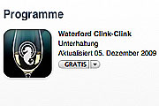 Waterford Clink-Clink gratis App f&uuml;rs neue Jahr...
